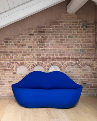 Gufram Bocca Unlimited sofa with upholstery in bouclé wool - Buy now on ShopDecor - Discover the best products by GUFRAM design