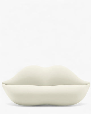 Gufram Bocca Unlimited sofa with upholstery in bouclé wool Gufram Ivory 335 - Buy now on ShopDecor - Discover the best products by GUFRAM design