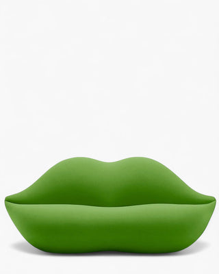 Gufram Bocca Unlimited sofa with upholstery in bouclé wool Gufram Grass 602 - Buy now on ShopDecor - Discover the best products by GUFRAM design