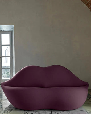 Gufram Bocca Unlimited sofa with upholstery in bouclé wool - Buy now on ShopDecor - Discover the best products by GUFRAM design