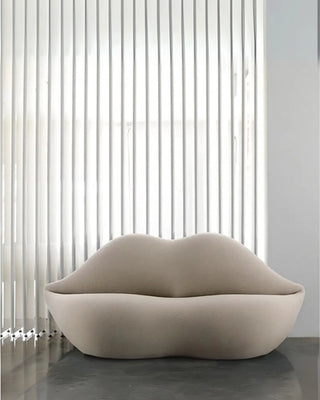 Gufram Bocca Unlimited sofa with upholstery in bouclé wool - Buy now on ShopDecor - Discover the best products by GUFRAM design