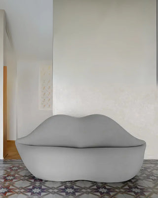 Gufram Bocca Unlimited sofa with upholstery in bouclé wool - Buy now on ShopDecor - Discover the best products by GUFRAM design