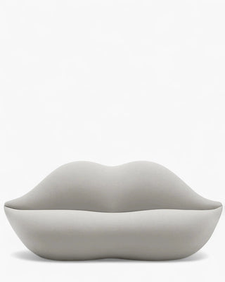 Gufram Bocca Unlimited sofa with upholstery in bouclé wool Gufram Rice 737 - Buy now on ShopDecor - Discover the best products by GUFRAM design