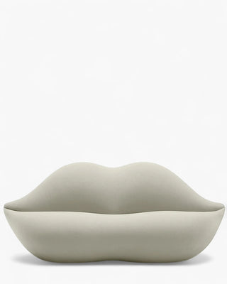 Gufram Bocca Unlimited sofa with upholstery in bouclé wool Gufram Cream 810 - Buy now on ShopDecor - Discover the best products by GUFRAM design