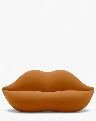 Gufram Bocca Unlimited sofa with upholstery in bouclé wool Gufram Apricot 940 - Buy now on ShopDecor - Discover the best products by GUFRAM design