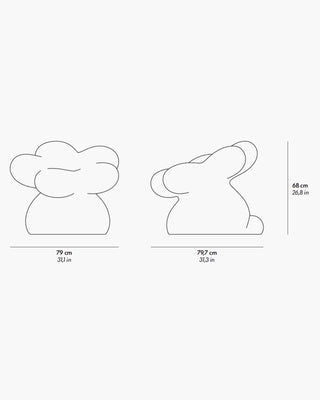 Gufram Flowie soft seat in polyurethane - Buy now on ShopDecor - Discover the best products by GUFRAM design