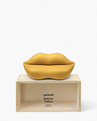 Gufram Guframini Bocca miniature Gufram Yellow 109 - Buy now on ShopDecor - Discover the best products by GUFRAM design