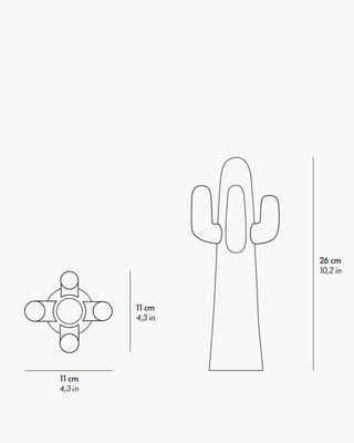 Gufram Guframini Cactus miniature - Buy now on ShopDecor - Discover the best products by GUFRAM design