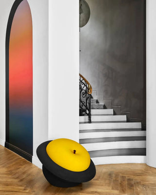 Gufram MAgriTTA seat in polyurethane upholstered with bouclé wool - Buy now on ShopDecor - Discover the best products by GUFRAM design