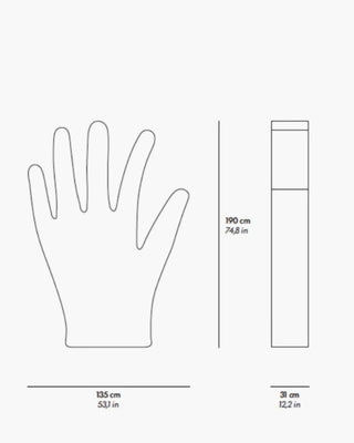 Gufram Mano domestic sculpture and seat upholstered with velvet - Buy now on ShopDecor - Discover the best products by GUFRAM design