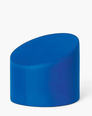 Gufram Mozza seat in polyurethane upholstered with fabric Electric Blue - Buy now on ShopDecor - Discover the best products by GUFRAM design