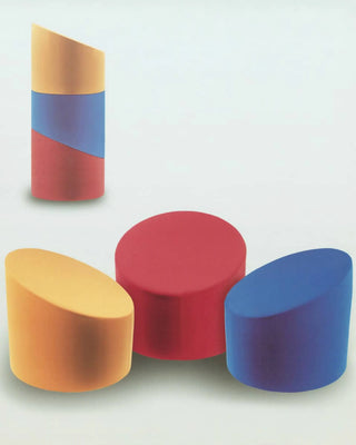 Gufram Mozza seat in polyurethane upholstered with fabric - Buy now on ShopDecor - Discover the best products by GUFRAM design