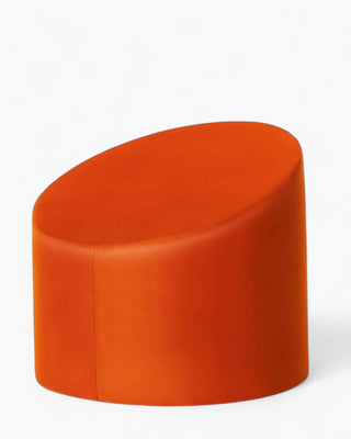 Gufram Mozza seat in polyurethane upholstered with fabric Orange - Buy now on ShopDecor - Discover the best products by GUFRAM design