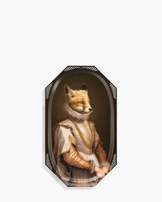 Ibride Galerie de Portraits L'agneau/Le Renard/Agathe tray/picture 34x57 cm - 13x22 in Agathe - Buy now on ShopDecor - Discover the best products by IBRIDE design
