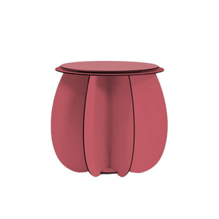 Ibride Gardenia Cholla stool Ibride Matt strawberry pink 34 cm - 13.39 inch - Buy now on ShopDecor - Discover the best products by IBRIDE design