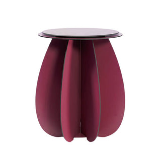 Ibride Gardenia Cholla stool Ibride Matt amaranth 45 cm - 17.72 inch - Buy now on ShopDecor - Discover the best products by IBRIDE design