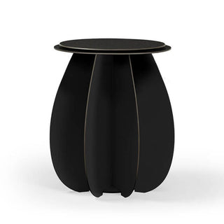 Ibride Gardenia Cholla stool Ibride Brushed black 45 cm - 17.72 inch - Buy now on ShopDecor - Discover the best products by IBRIDE design