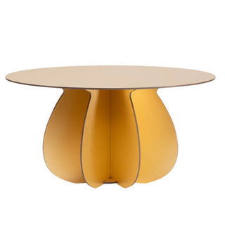 Ibride Gardenia Parodia Magnifica coffee table Ibride Brushed gold 80 cm - 31.50 inch - Buy now on ShopDecor - Discover the best products by IBRIDE design