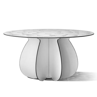 Ibride Gardenia Parodia Magnifica coffee table Ibride Matt white 80 cm - 31.50 inch - Buy now on ShopDecor - Discover the best products by IBRIDE design