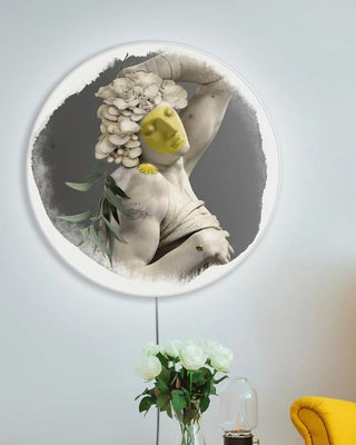 Ibride Les Sentiments Il Divino LED wall lamp/mirror - Buy now on ShopDecor - Discover the best products by IBRIDE design