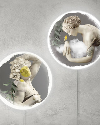 Ibride Les Sentiments La Divina LED wall lamp/mirror - Buy now on ShopDecor - Discover the best products by IBRIDE design