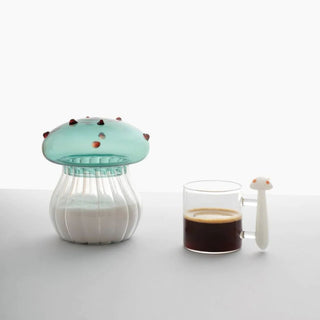 Ichendorf Alice sugar bowl green mushroom with red dots by Alessandra Baldereschi - Buy now on ShopDecor - Discover the best products by ICHENDORF design