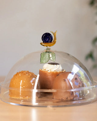 Ichendorf Animal Farm dome with dish snail and leaf - Buy now on ShopDecor - Discover the best products by ICHENDORF design