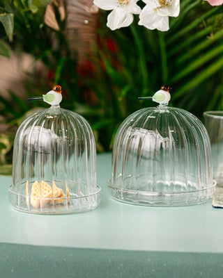 Ichendorf Animal Farm optic dome with dish bird - Buy now on ShopDecor - Discover the best products by ICHENDORF design