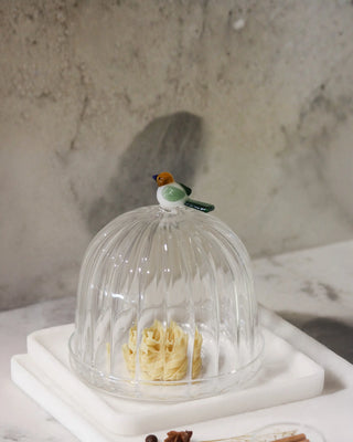 Ichendorf Animal Farm optic dome with dish bird - Buy now on ShopDecor - Discover the best products by ICHENDORF design