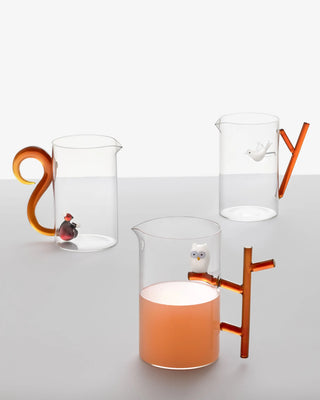 Ichendorf Animal Farm pitcher with coloured handle - Buy now on ShopDecor - Discover the best products by ICHENDORF design