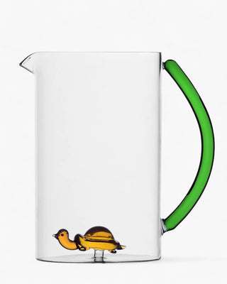 Ichendorf Animal Farm pitcher with coloured handle Ichendorf Orange Turtle - Buy now on ShopDecor - Discover the best products by ICHENDORF design