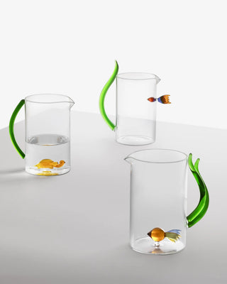 Ichendorf Animal Farm pitcher with coloured handle - Buy now on ShopDecor - Discover the best products by ICHENDORF design