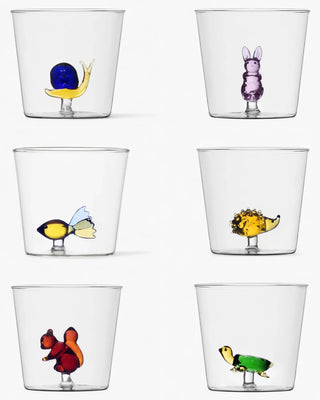 Ichendorf Animal Farm set 6 tumbler mix land and sea fantasy - Buy now on ShopDecor - Discover the best products by ICHENDORF design