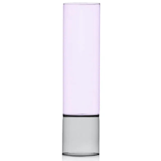 Ichendorf Bamboo Groove flower vase Ichendorf Pink Grey - Buy now on ShopDecor - Discover the best products by ICHENDORF design
