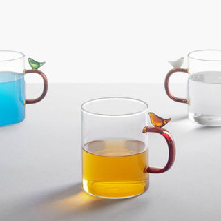 Ichendorf Birds mug blue bird by Tomoko Mizu - Buy now on ShopDecor - Discover the best products by ICHENDORF design