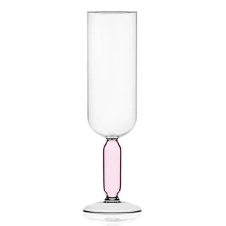 Ichendorf Bloom stemmed glass Pink - Buy now on ShopDecor - Discover the best products by ICHENDORF design