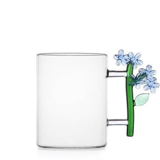 Ichendorf Botanica mug flower Ichendorf Light Blue Flower - Buy now on ShopDecor - Discover the best products by ICHENDORF design