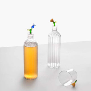 Ichendorf Botanica optical bottle amber flower by Alessandra Baldereschi - Buy now on ShopDecor - Discover the best products by ICHENDORF design