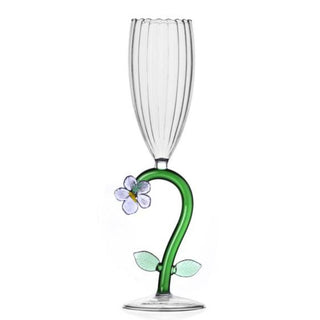 Ichendorf Botanica optical flute lilac flower by Alessandra Baldereschi - Buy now on ShopDecor - Discover the best products by ICHENDORF design