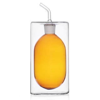Ichendorf Cilindro Colore olive oil bottle 250 ml. by Corrado Dotti Ichendorf Cilindro Colore Amber - Buy now on ShopDecor - Discover the best products by ICHENDORF design