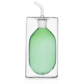 Ichendorf Cilindro Colore olive oil bottle Ichendorf Cilindro Green 250 ml - 8.45 oz - Buy now on ShopDecor - Discover the best products by ICHENDORF design