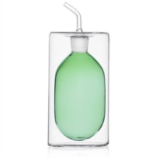 Ichendorf Cilindro Colore olive oil bottle Ichendorf Cilindro Colore Green 250 ml - 8.45 oz - Buy now on ShopDecor - Discover the best products by ICHENDORF design