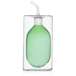 Ichendorf Cilindro Colore olive oil bottle 250 ml. by Corrado Dotti Ichendorf Cilindro Colore Green - Buy now on ShopDecor - Discover the best products by ICHENDORF design