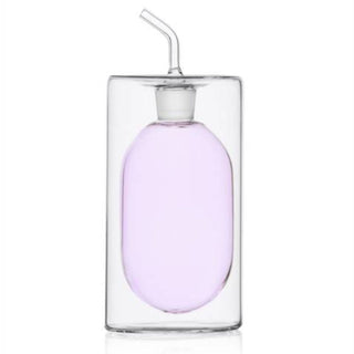 Ichendorf Cilindro Colore olive oil bottle Ichendorf Cilindro Colore Pink 250 ml - 8.45 oz - Buy now on ShopDecor - Discover the best products by ICHENDORF design