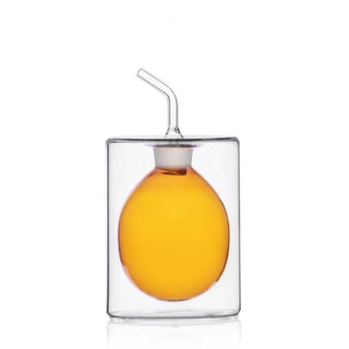 Ichendorf Cilindro Colore olive oil bottle 150 ml. by Corrado Dotti Ichendorf Cilindro Colore Amber - Buy now on ShopDecor - Discover the best products by ICHENDORF design