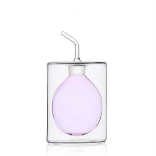 Ichendorf Cilindro Colore olive oil bottle Ichendorf Cilindro Colore Pink 150 ml - 5.07 oz - Buy now on ShopDecor - Discover the best products by ICHENDORF design