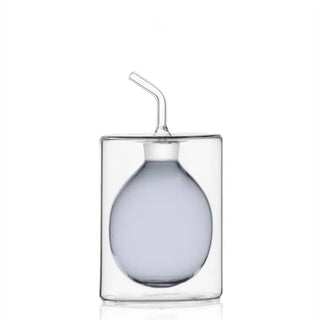 Ichendorf Cilindro Colore olive oil bottle Ichendorf Cilindro Smoke 150 ml - 5.07 oz - Buy now on ShopDecor - Discover the best products by ICHENDORF design