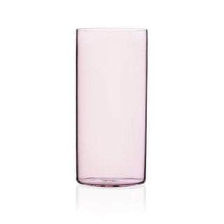 Ichendorf Cilindro Extra Light Colore long drink glass pink - Buy now on ShopDecor - Discover the best products by ICHENDORF design