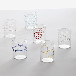 Ichendorf Decò set 6 water glasses assorted - Buy now on ShopDecor - Discover the best products by ICHENDORF design