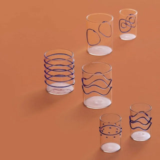 Ichendorf Decò set 6 water glasses assorted - Buy now on ShopDecor - Discover the best products by ICHENDORF design